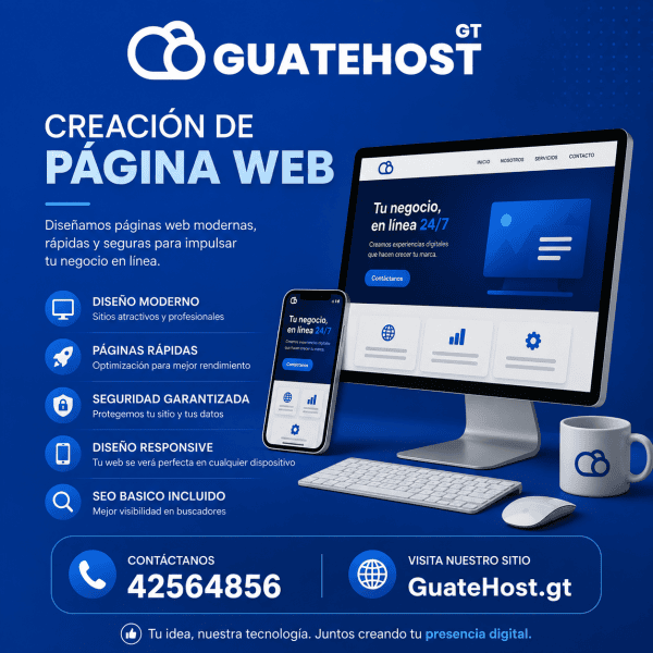 Creamos tu pagina web